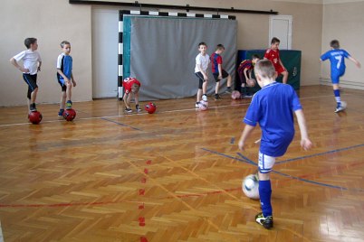 piłka nożna — trening