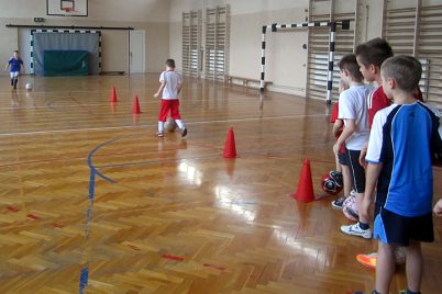 piłka nożna — trening
